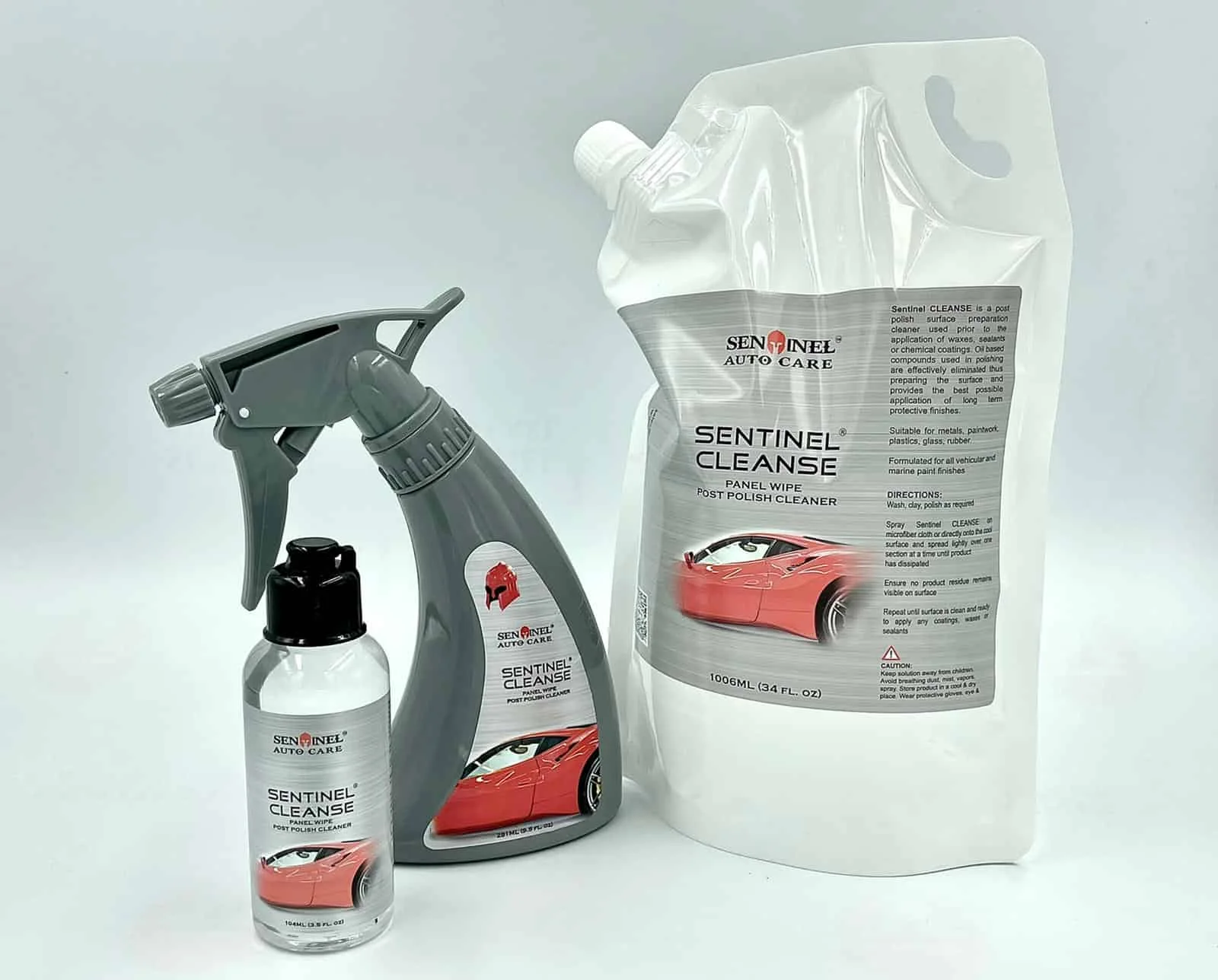 Singapore Manufacturer Cheap Price Pre-coating Cleaners Any Surfaces Usage Autocare Car Clear Liquid Panel - 280ml