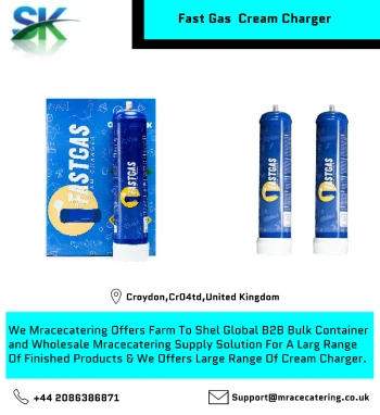 Market certified fastgas fast gas cream chargers factory direct sales