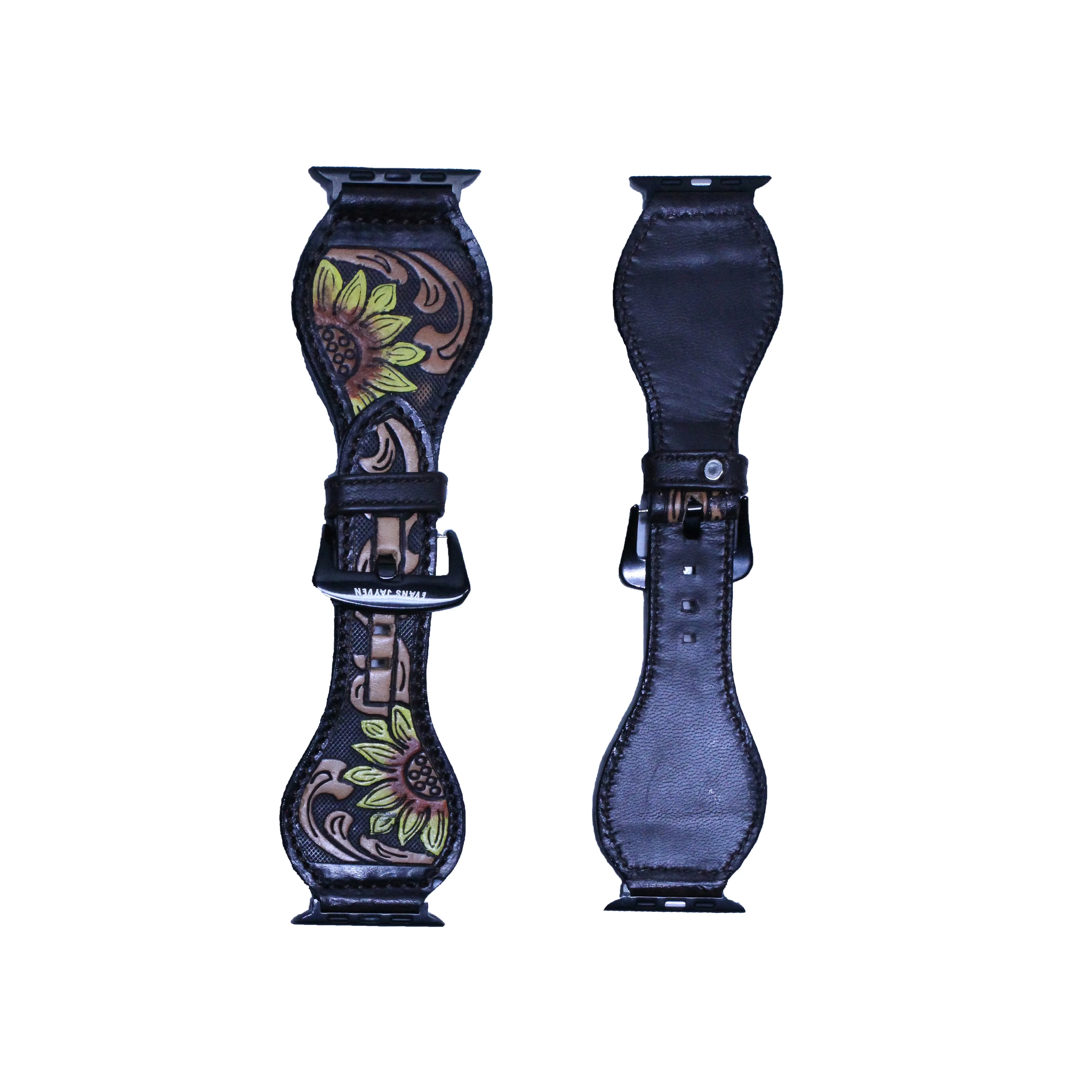 Best quality genuine leather handmade design i watch bands and straps at wholesale price