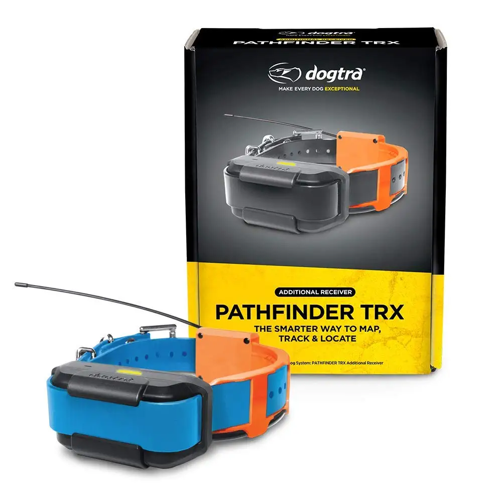 ORIGINAL Dog-tras Pathfinder TRX 9-Mile 21Dog Expandable Waterproof Smartphone Required GPS-Only Tracking Collar