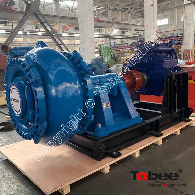 Tobee 8 inch Heavy duty sand gravel pump for cutter suction dredger