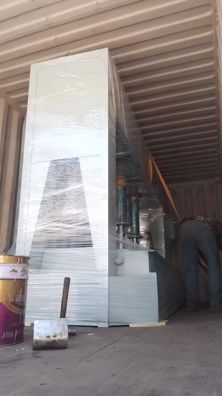 Allison Qingdao woodworking Hydraulic Laminating 2 Cylinder Cold Press 50T Wood Cold Pressing Machine for door Mdf and Furniture