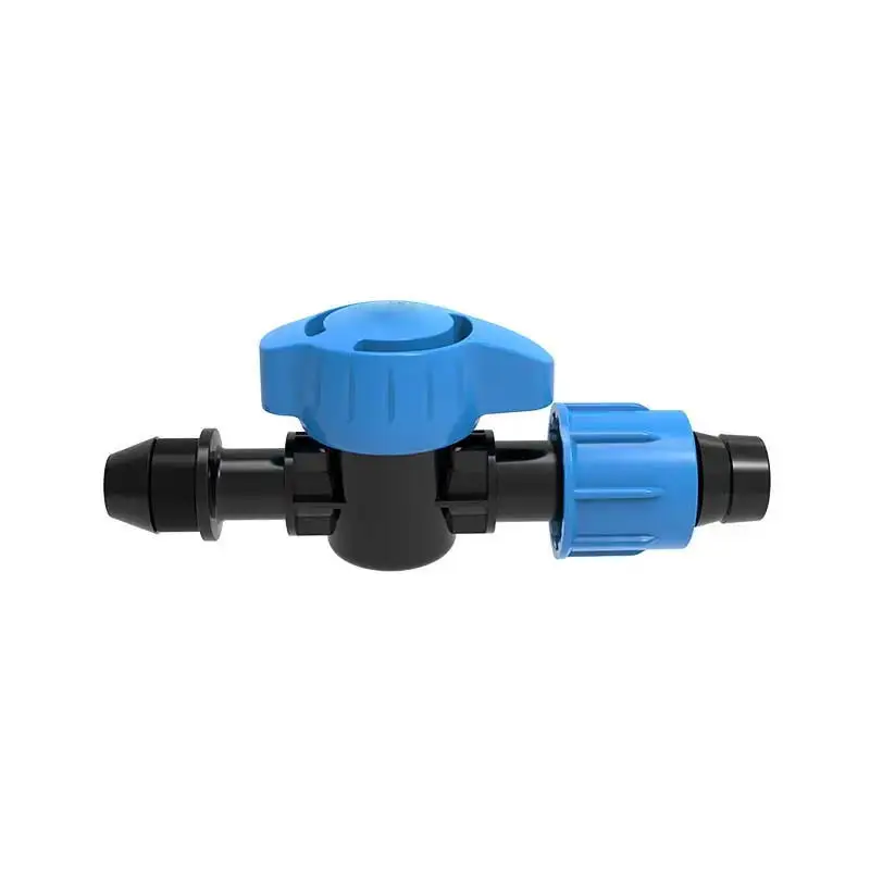 Salvador Agriculture Irrigation System Drip Tape Fitting Plastic Flow Mini Control Valve Plastic for Drip Irrigation