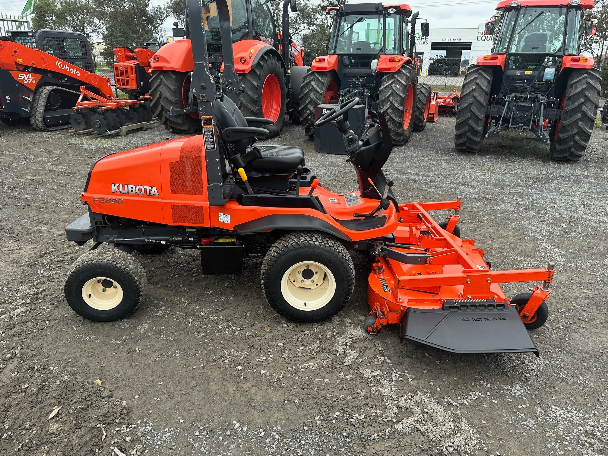 Best Selling KUBOTA F2890 15HP Diesel Lawn Mower 2-Stroke 36V 190cc Hydraulic Engine High Quality for Sale