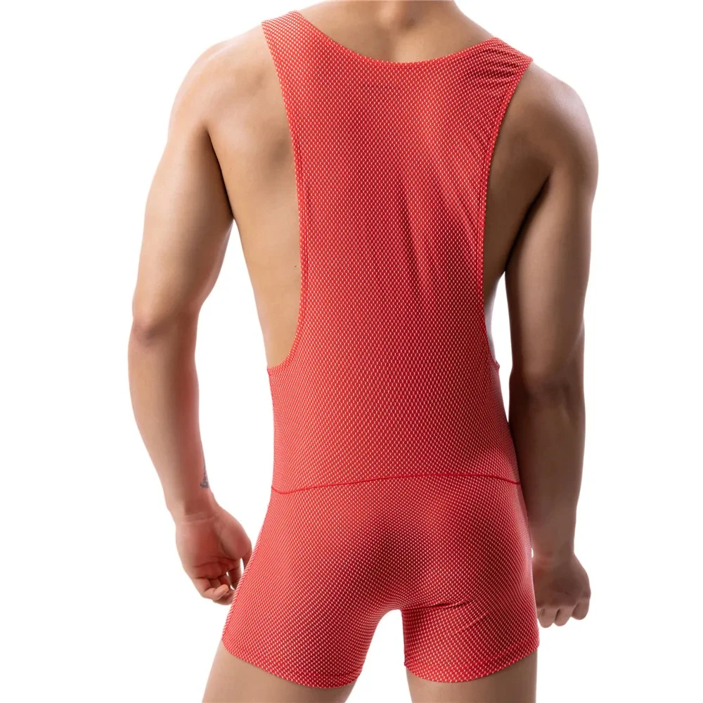 Sublimation Mens Wrestling Singlet Gym Training Weightlifting Suit Singlets Suit Gym Training Wrestling Singlets