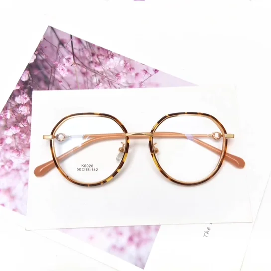 New style metal acetate eye protection computer game anti blue ray blockers glasses for unisex