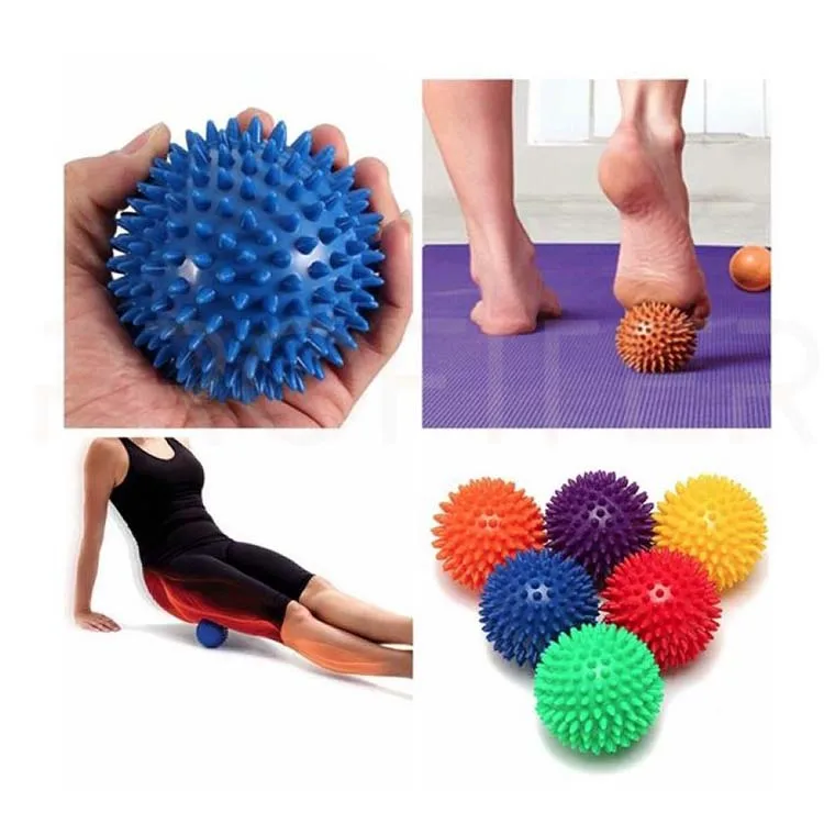 High Density PVC Hard Spiky Massage Ball for Body