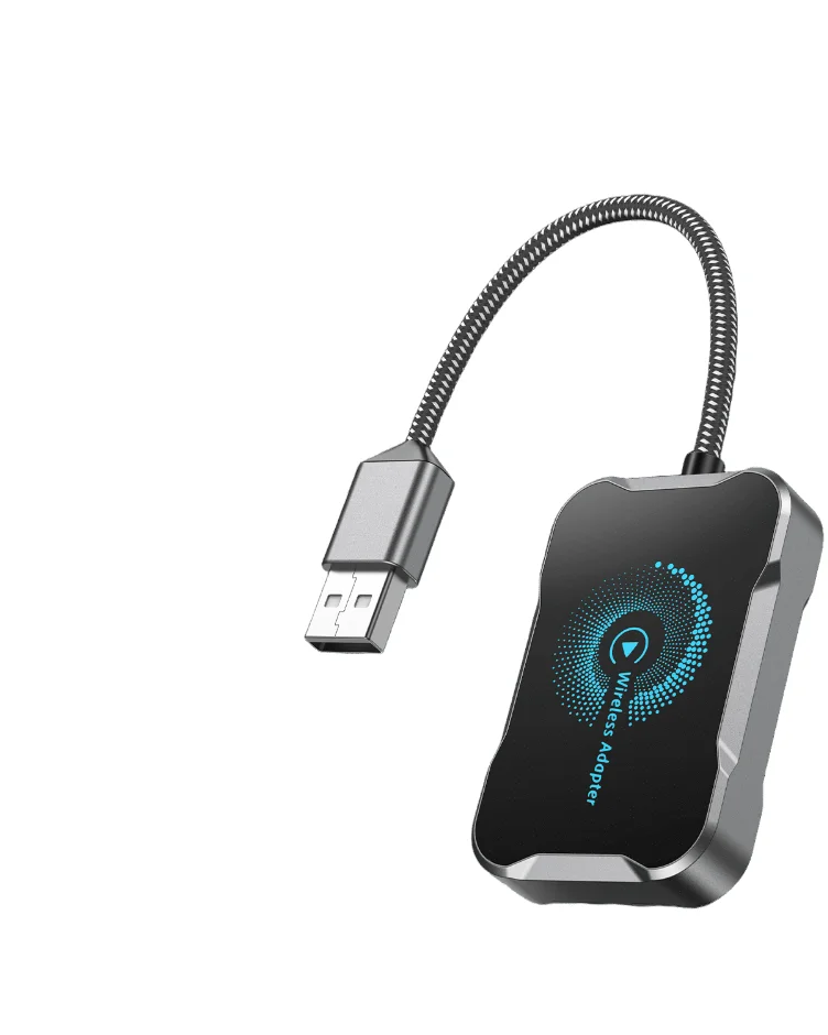 2024 Upgrade Compatible 2 In 1 Mini Adapter Android Auto Streaming Box Portable Carplay For Iphone Android