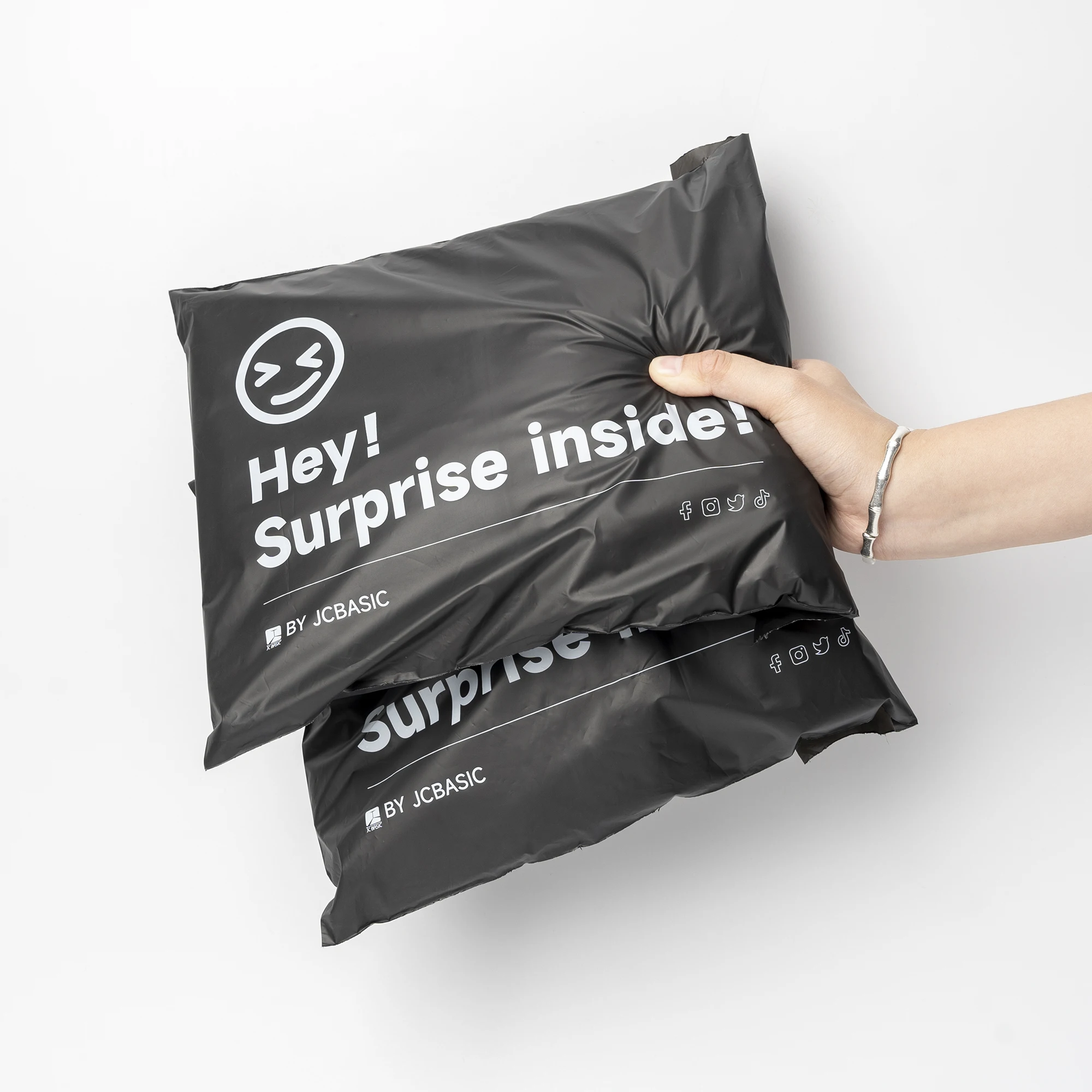 Courier Side Delivery Pe Bag Polymailer Enveloppe Frosted Polymail Cloth Courier-Bag Delivery-Bag-Packaging