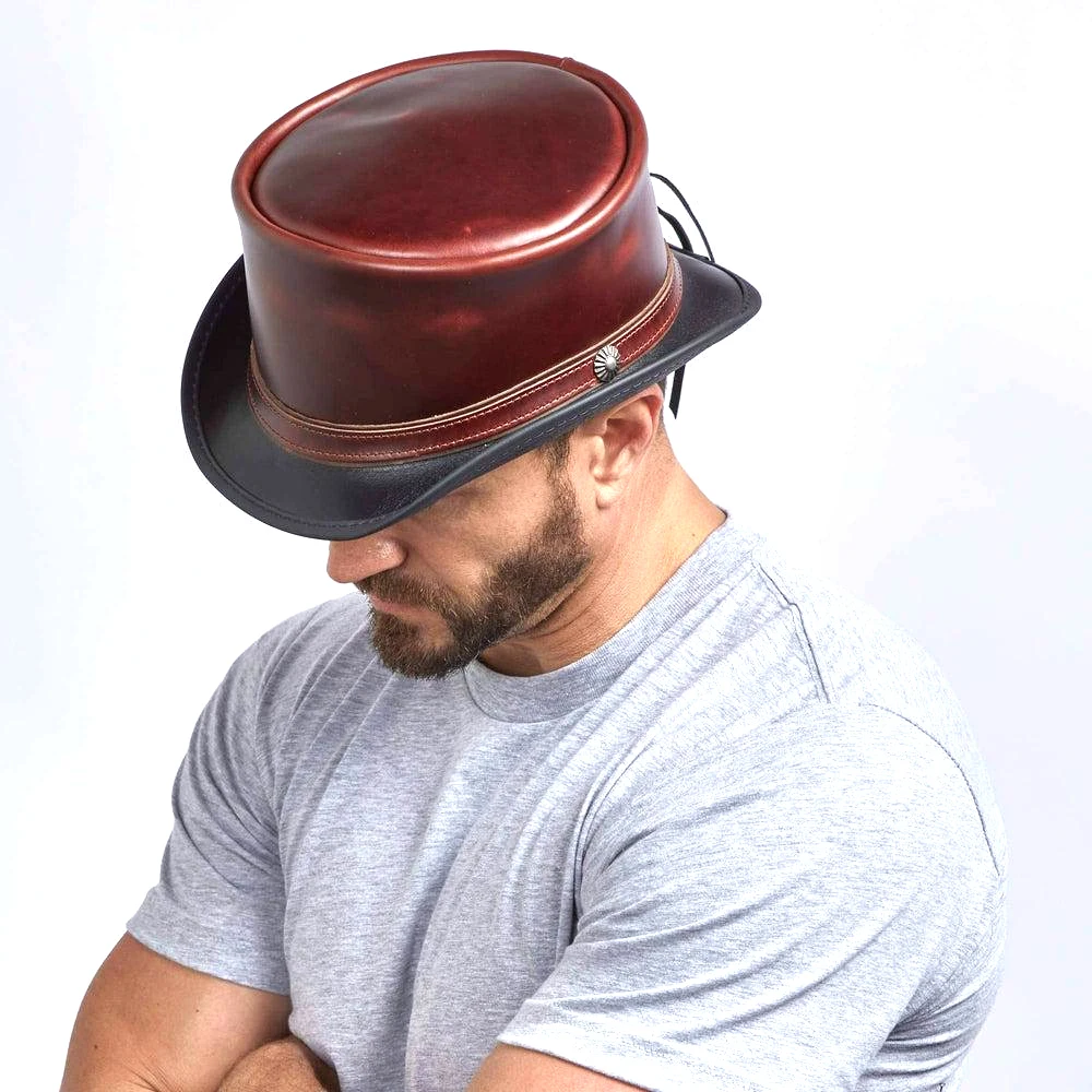 Top Selling Custom Made Horse cow boy Hats Suede Leather Fully Customized Western Style Genuine Leather Cowboy Hats