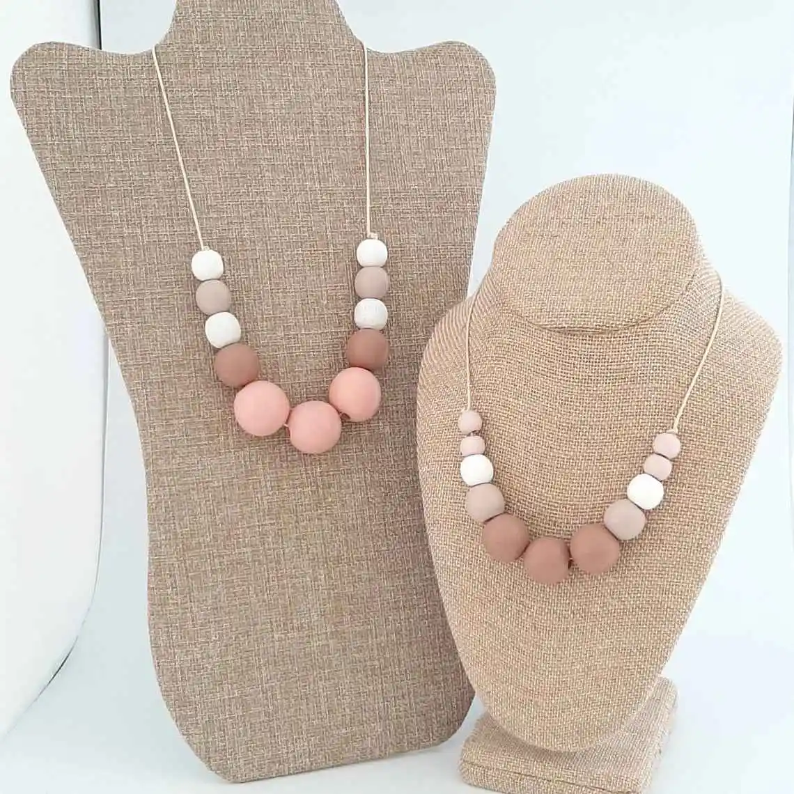 Most Popular Beads wood round shaped beads Wooden Necklace Chunky Fashion Necklace Wooden Necklace