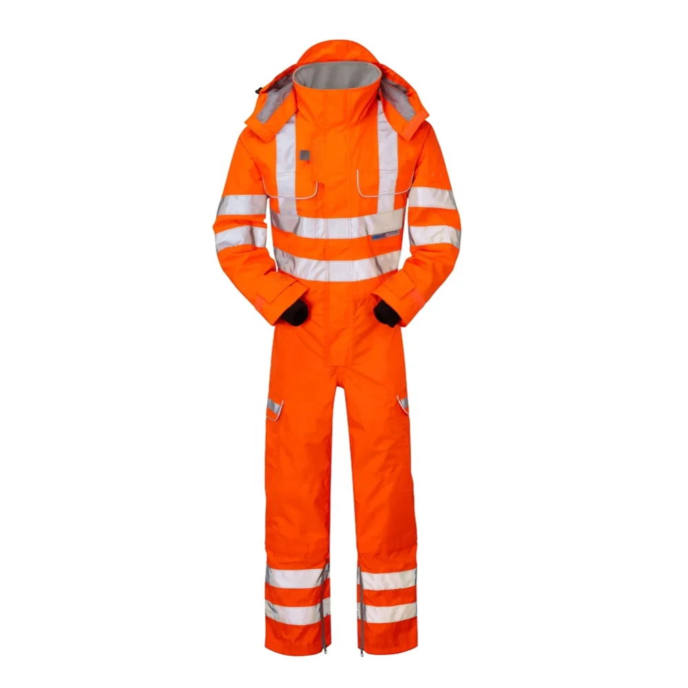 Coveralls Work Wear Uniform For Construction Industry Anti-Static Anti-Flame Safety Uniform For Working Overall Safety Workers