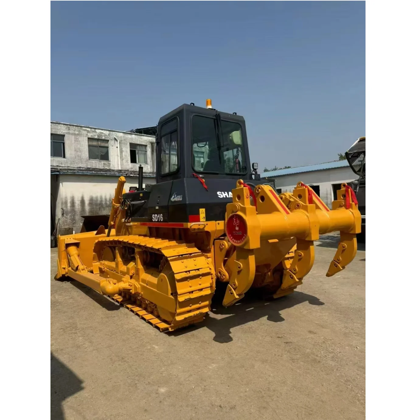 Почти новый гусеничный бульдозер Shandong Shantui SD16 оригинальный китайский бренд б/у в наличии на складе