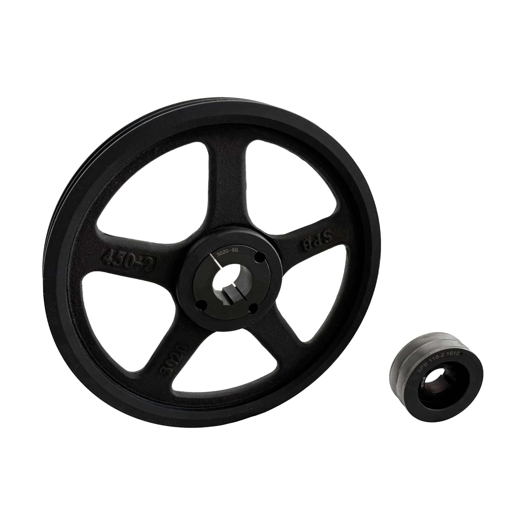 Custom Cast Iron Belt Drive Pulley Supplier for Industrial Machinery