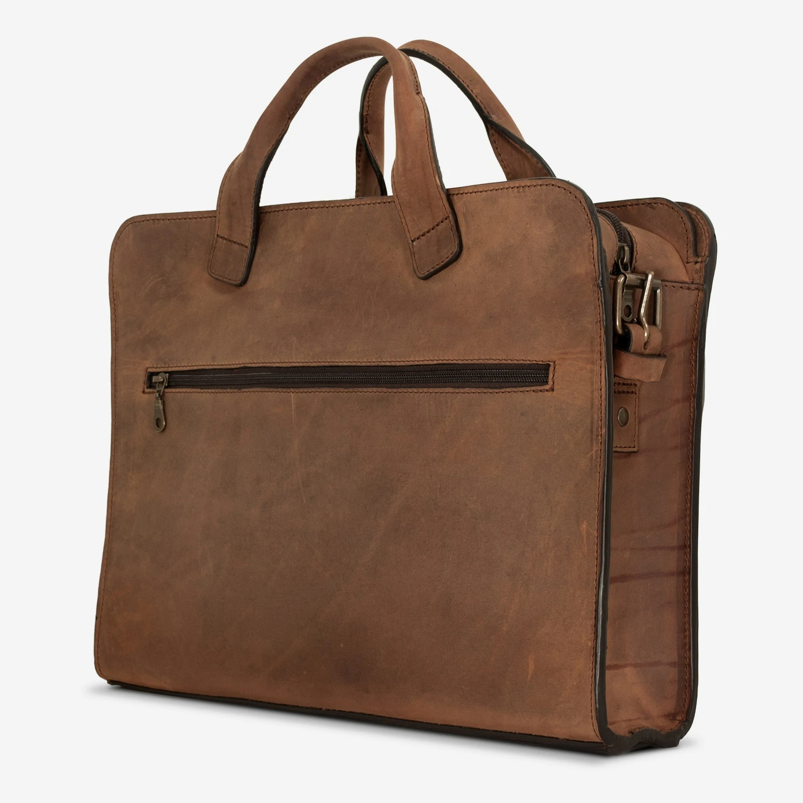 2024 New Custom Design High Quality Leather Laptop Bag Wholesale Price Men Leather Laptop Bag