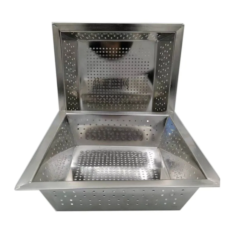 Customizable Durable and Versatile Stainless Steel Wire Mesh Basket  for Organized Storage