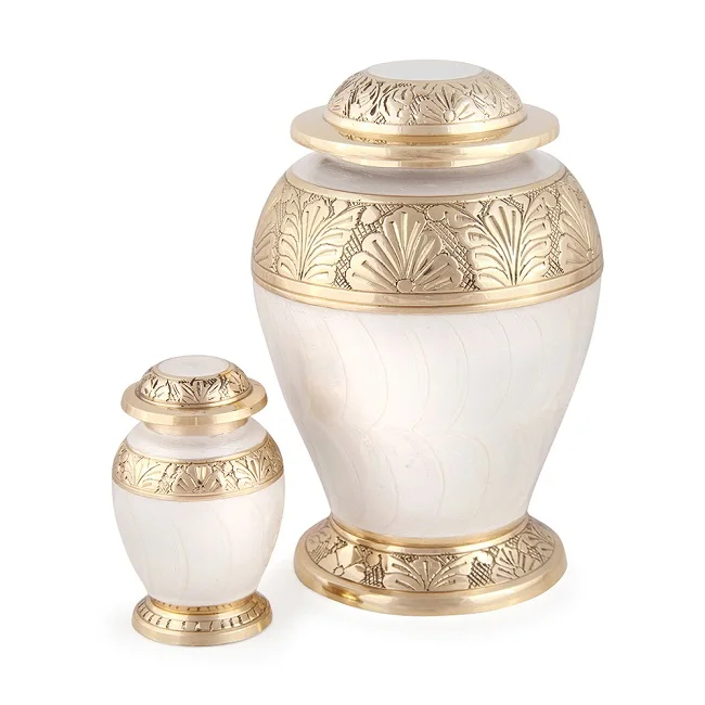 Best Selling Cremation Urns For Human Ashes Funeral Supplies Metal Cremation Urn Premium Quality customized size