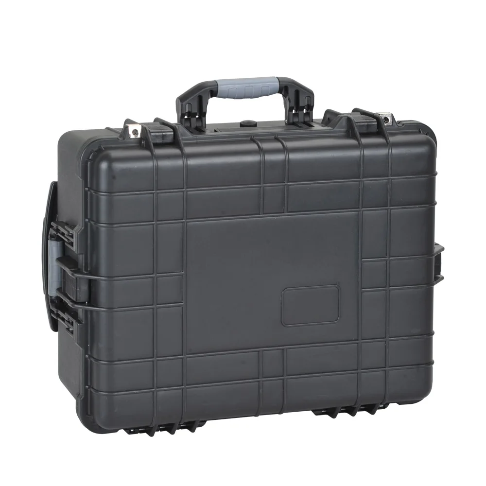 plastic trolley  rolling tool box case with foam insert manufacturer Hard plastic  trolley tool box with wheels