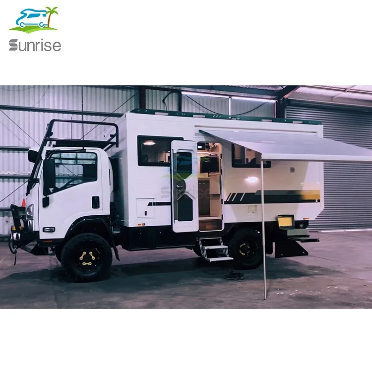 SunRise RV 15ft Overland дом-Кемпер коробка для грузовиков экспедиция путешествия трейлер семейная Роскошная
