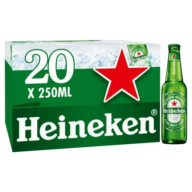 Premium Heineken Larger Beer 330ml / 100% Heineken Beer For sale