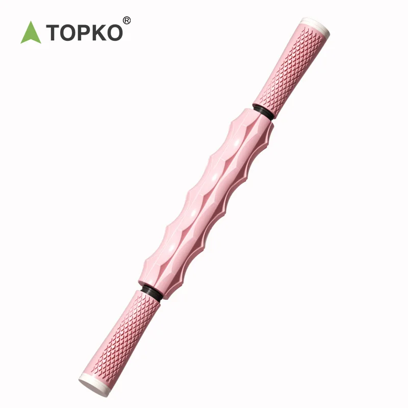 TOPKO High Quality Massage Stick Roller Muscle Massager for Full Body Pain Relief Sport Back Body Muscle Roller