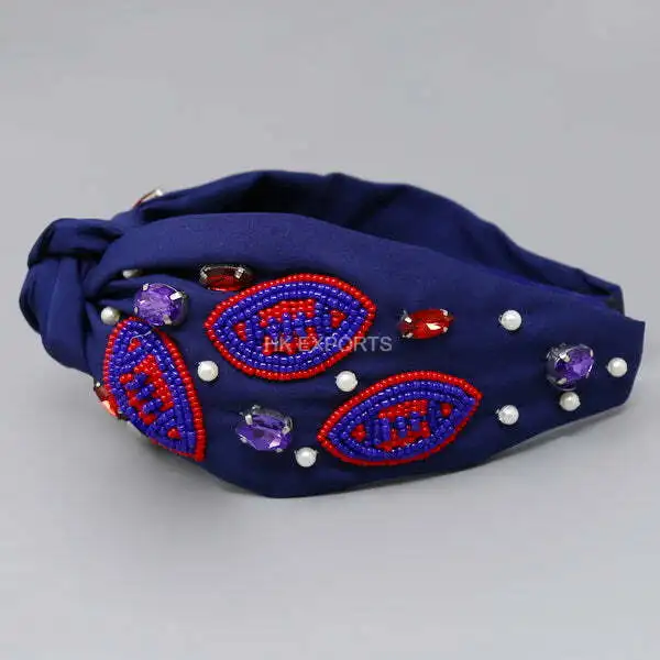 Astros Pride: Beaded Headband - Show Your Houston Astros Spirit