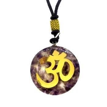 Amethyst Orgone Pendant | Orgonite Pendant For Sale | Wholesale Orgone