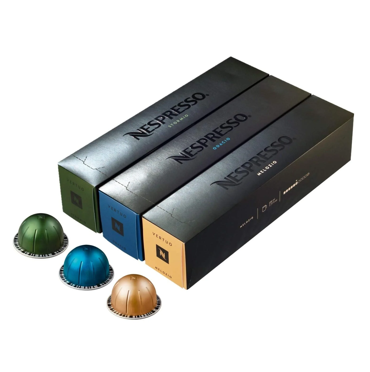 Ассортимент кофейных капсул Nespresso Vertuoline (30 капсул)
