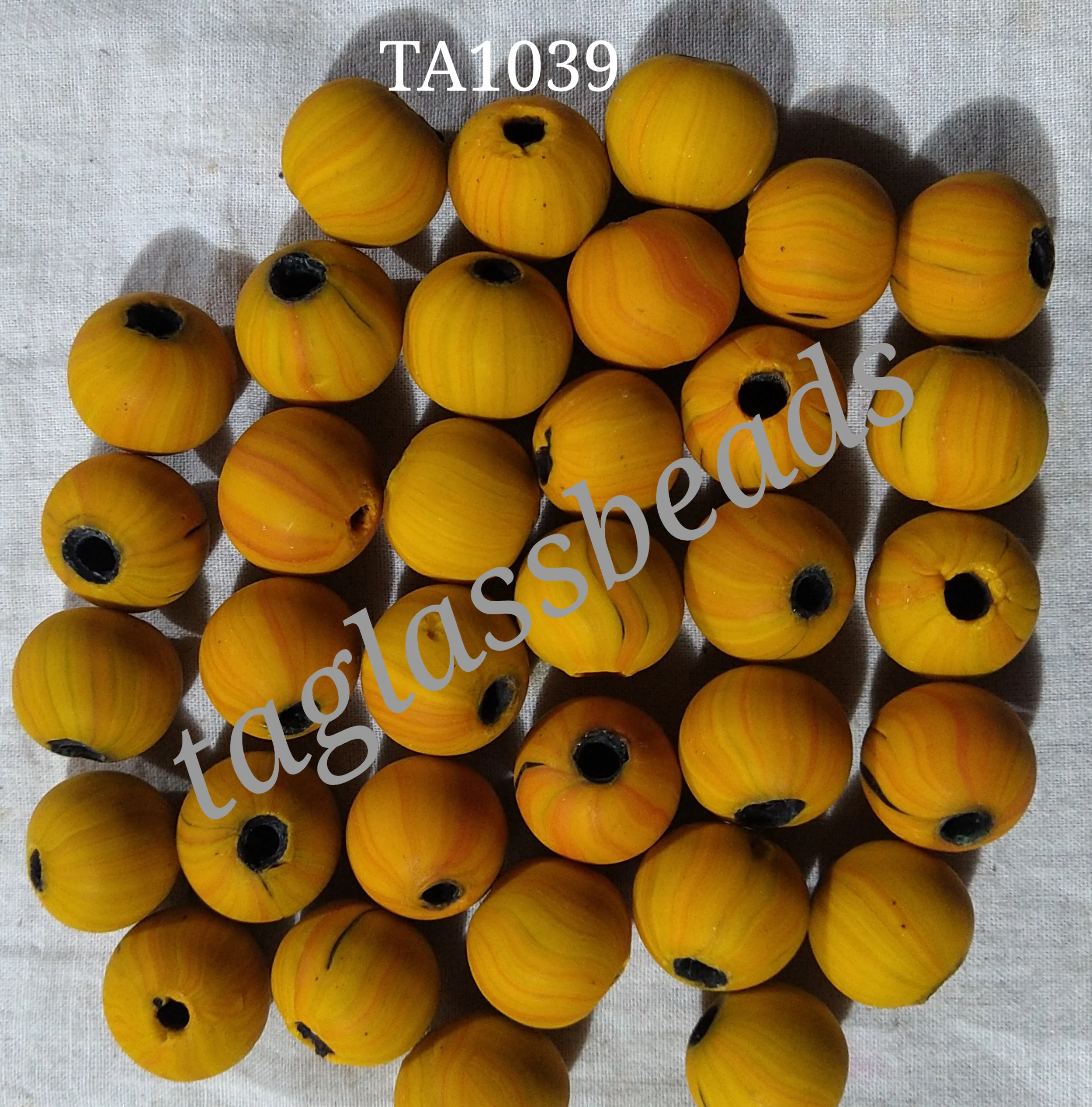 Mate strip glass beads indian beads For Bracelet Charms Matte Finish Beads Loose Glass Low Price Ready to Ship