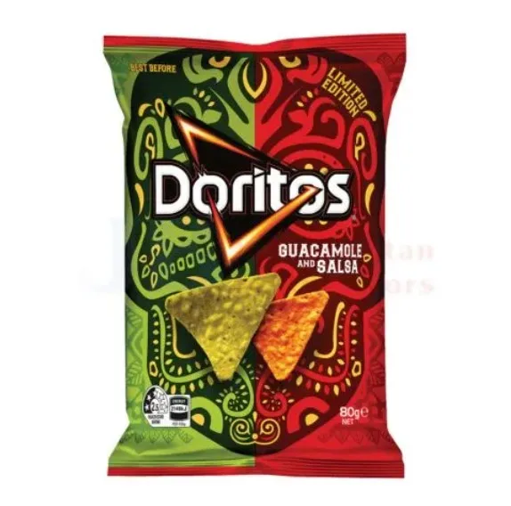 Doritos Corn Chips Guacamole and Salsa 80g
