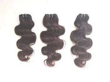 One set full head NATURAL WEFT frontal human hair extensions Virgin Cuticle Aligned transparent