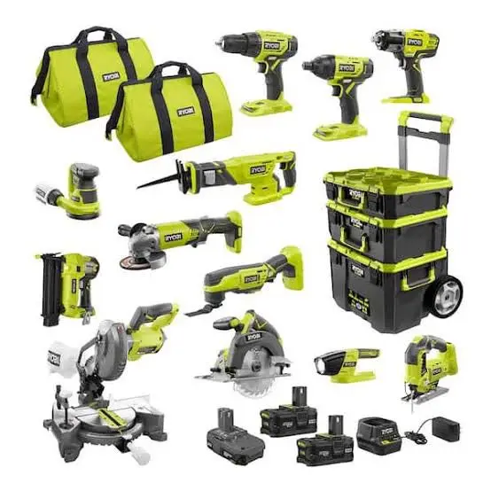 Оригинальный набор инструментов RyobiiS 12 ONE 18V беспроводной