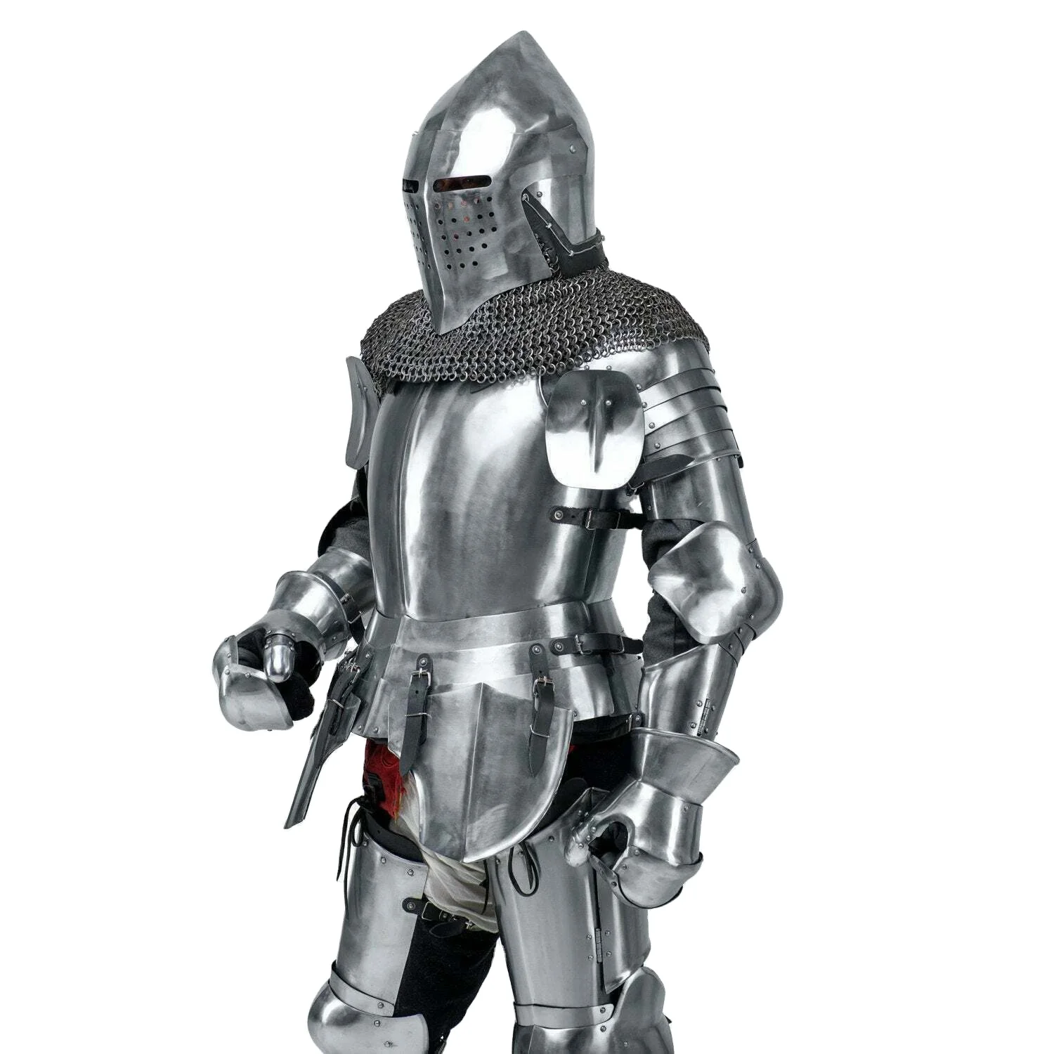 Medieval vintage Knight Wearable Suit Of Armor Crusader Combat Full Body Armour