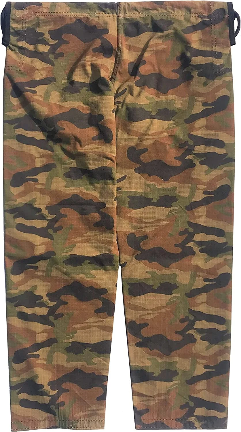 Камуфляжная одежда Bjj Gi бразильский джиу-джитсу индивидуальный логотип вышитые нашивки кимоно для боевых искусств