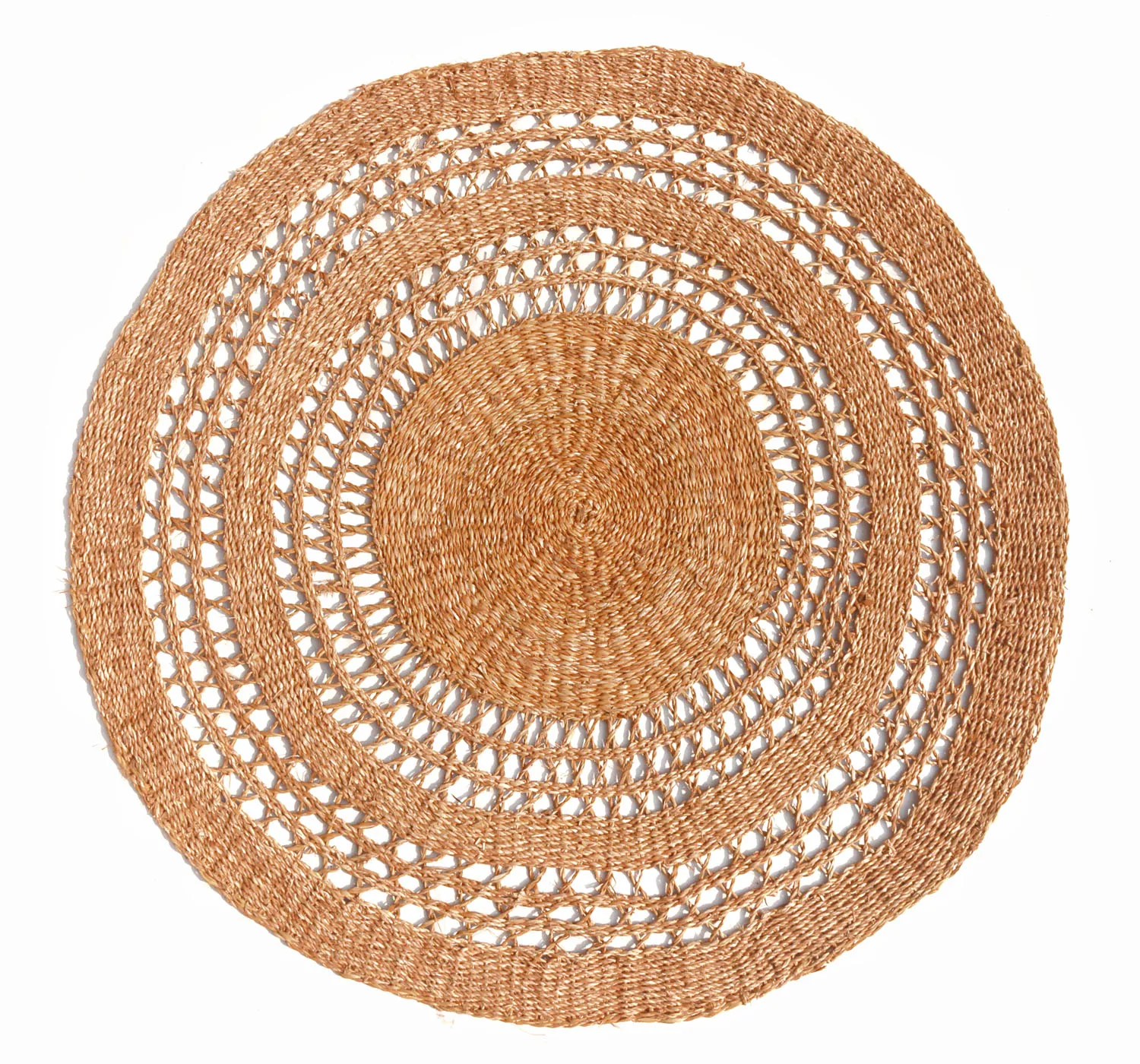 Unique round design Seagrass rugs carpets whole sale price