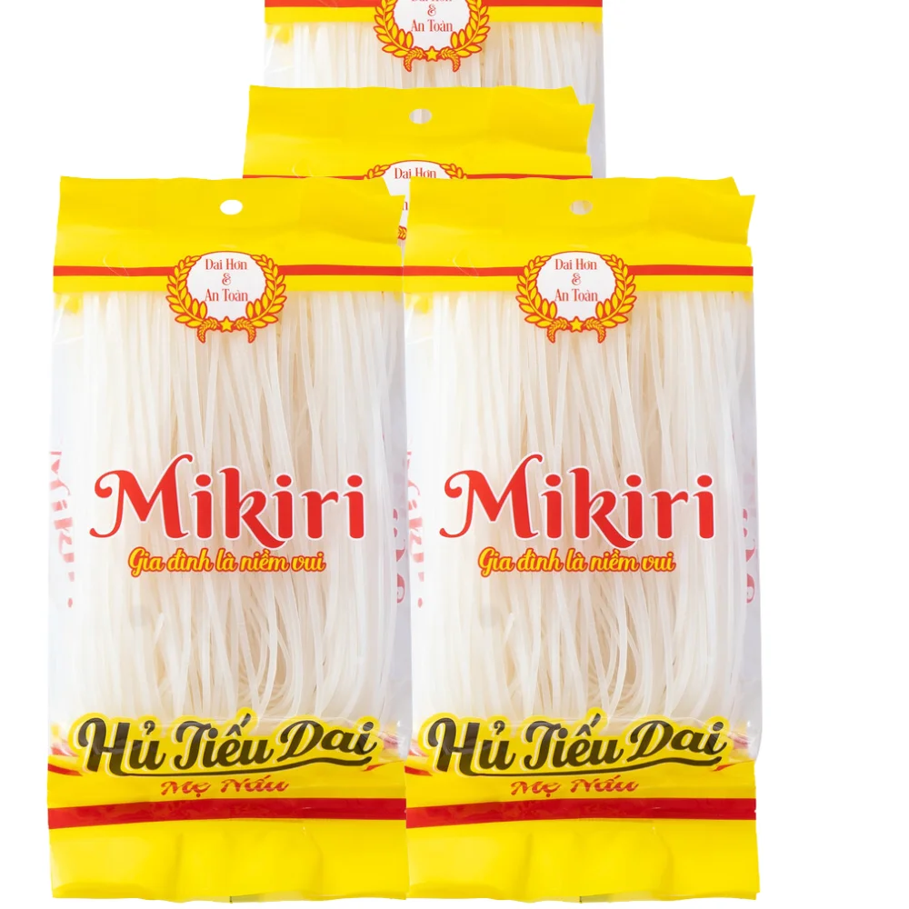 Advance Noodles in Viet Nam Bucatino Pipe Noodles Ingredient Natural rice flour 80% Taste Delicious Smooth Date One Years Dried