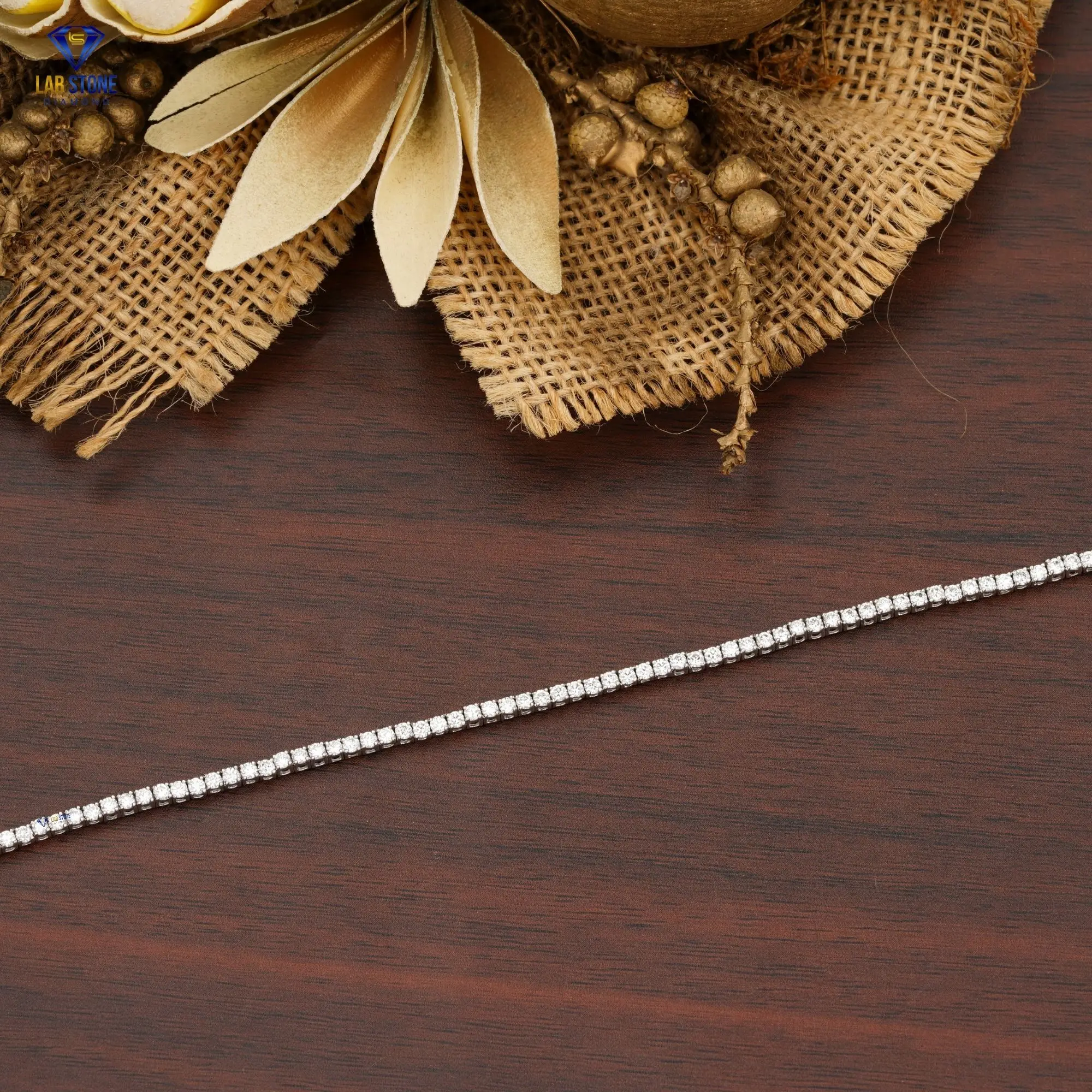 1.80 CT Round Brilliant Cut Diamond  Tennis Bracelet 18k White Gold  Cvd/Hpht Diamond | Jewelry