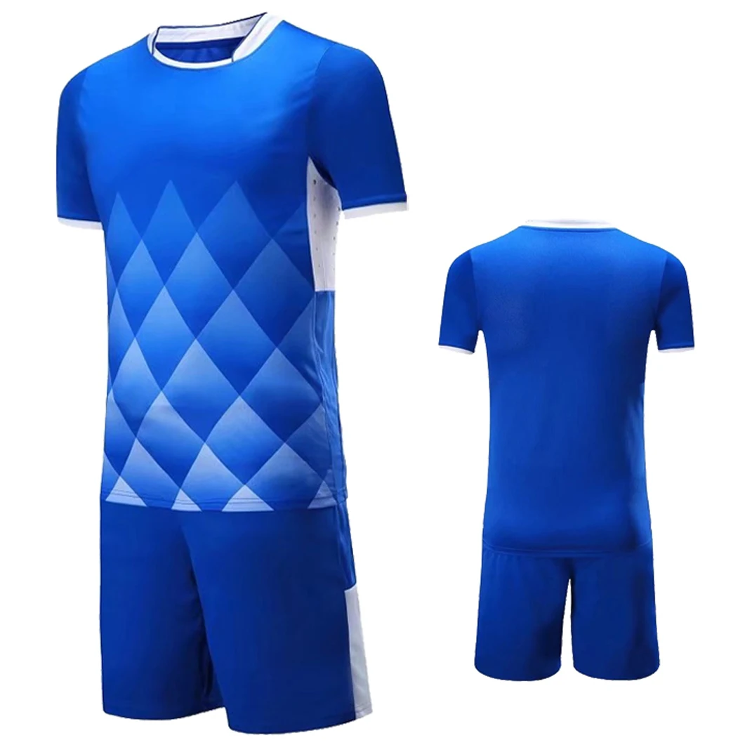 Wholesale Price New Design Custom Sublimated Breathable 100% Polyester Soccer Uniform