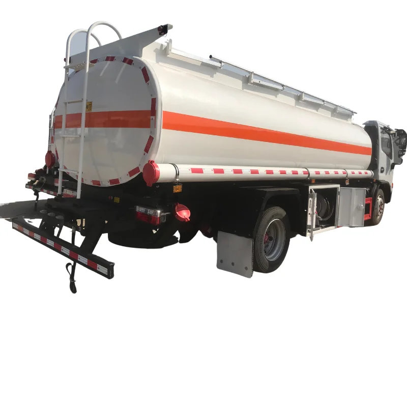 New 10KL DONGFENG captain CUMMINS 125hp fuel refueling tanker truck good price 2500gallons mobile oil dispensing truck new used