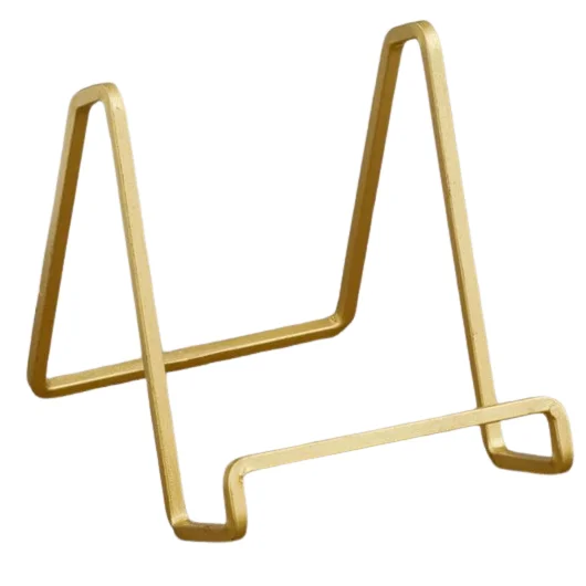 Metal plate Stand Display Wire Stand/Platter Stand/ Easel Display Plate Holder with handmade And Kitchen usage for low price