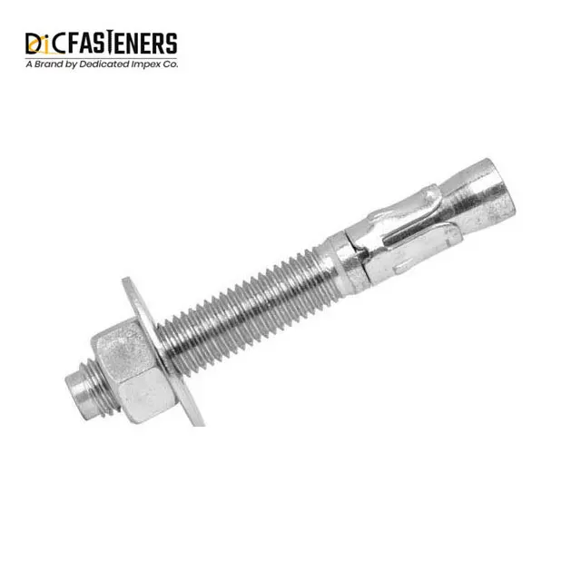 Wholesale 304 316 Stainless Steel Wedge Anchor Bolts M10 Size ANSI DIN ISO Standards 20mm/40mm/50mm Lengths Plain Industry