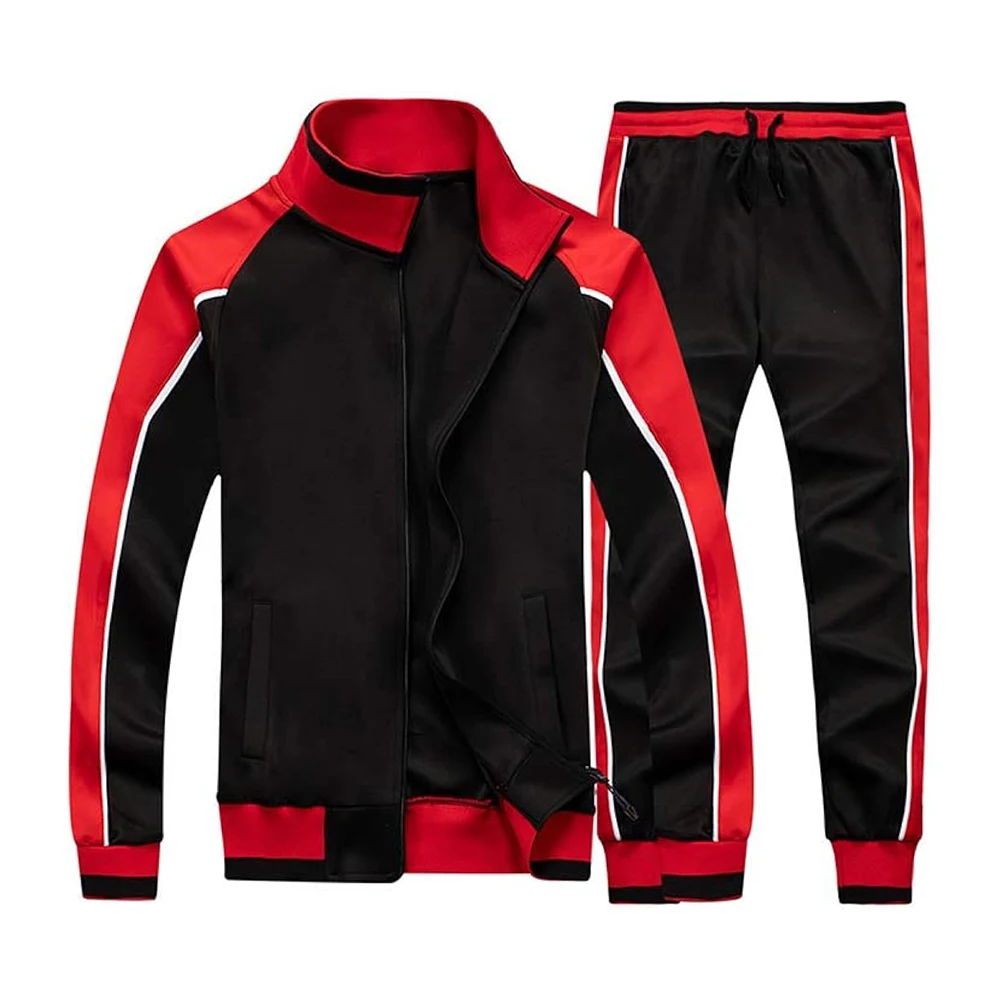 Wholesale Blank Tracksuit Nylon Training Jogging Suits Windbreaker Set Sportswear Gym Track Suit Men