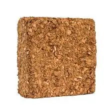 Coconut Husk Chips With Mesh Packed In Box Bale