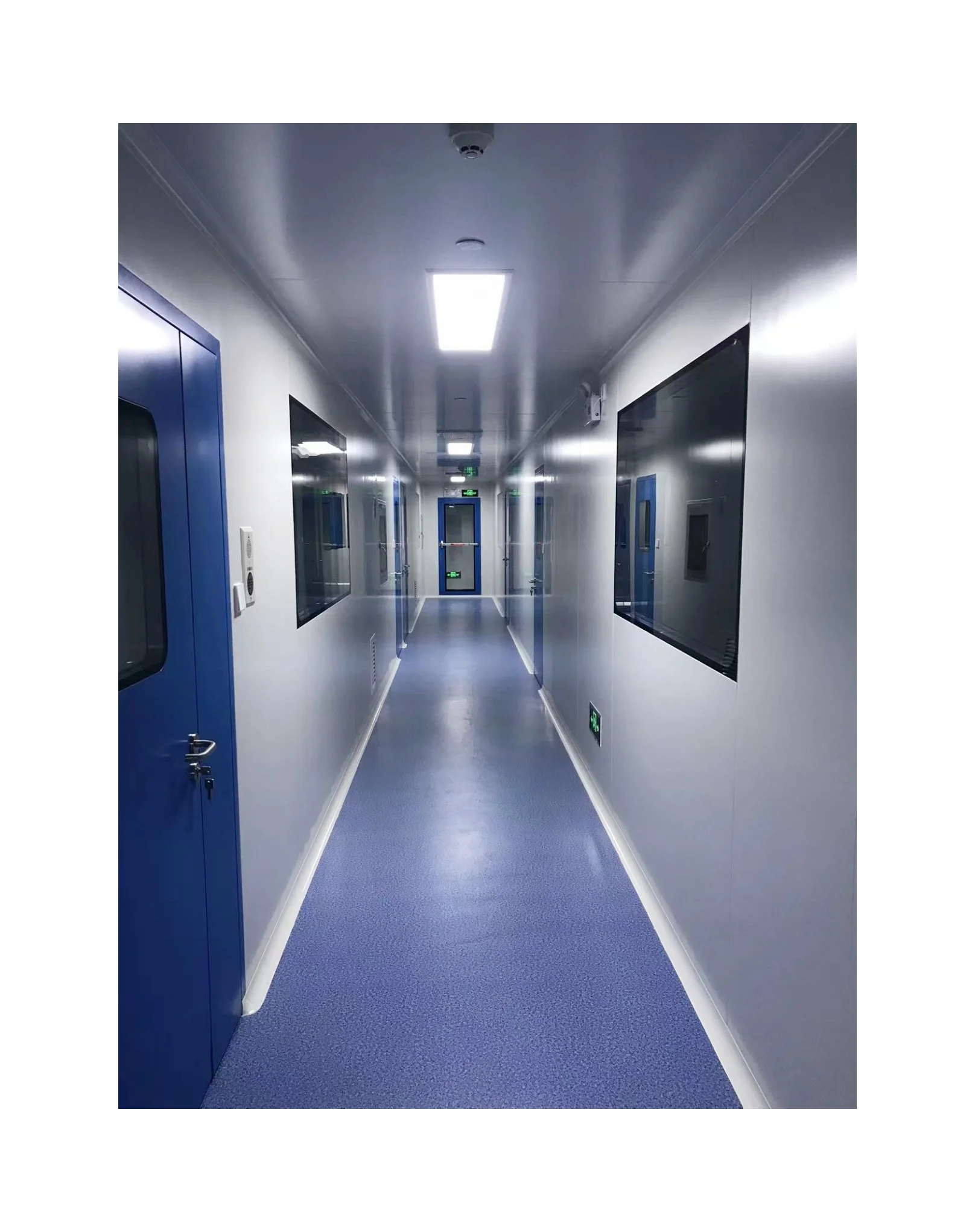 Laminar Flow Clean Room Design Cleanroom Sandwich Panel Project Supplier With Clean HVAC System