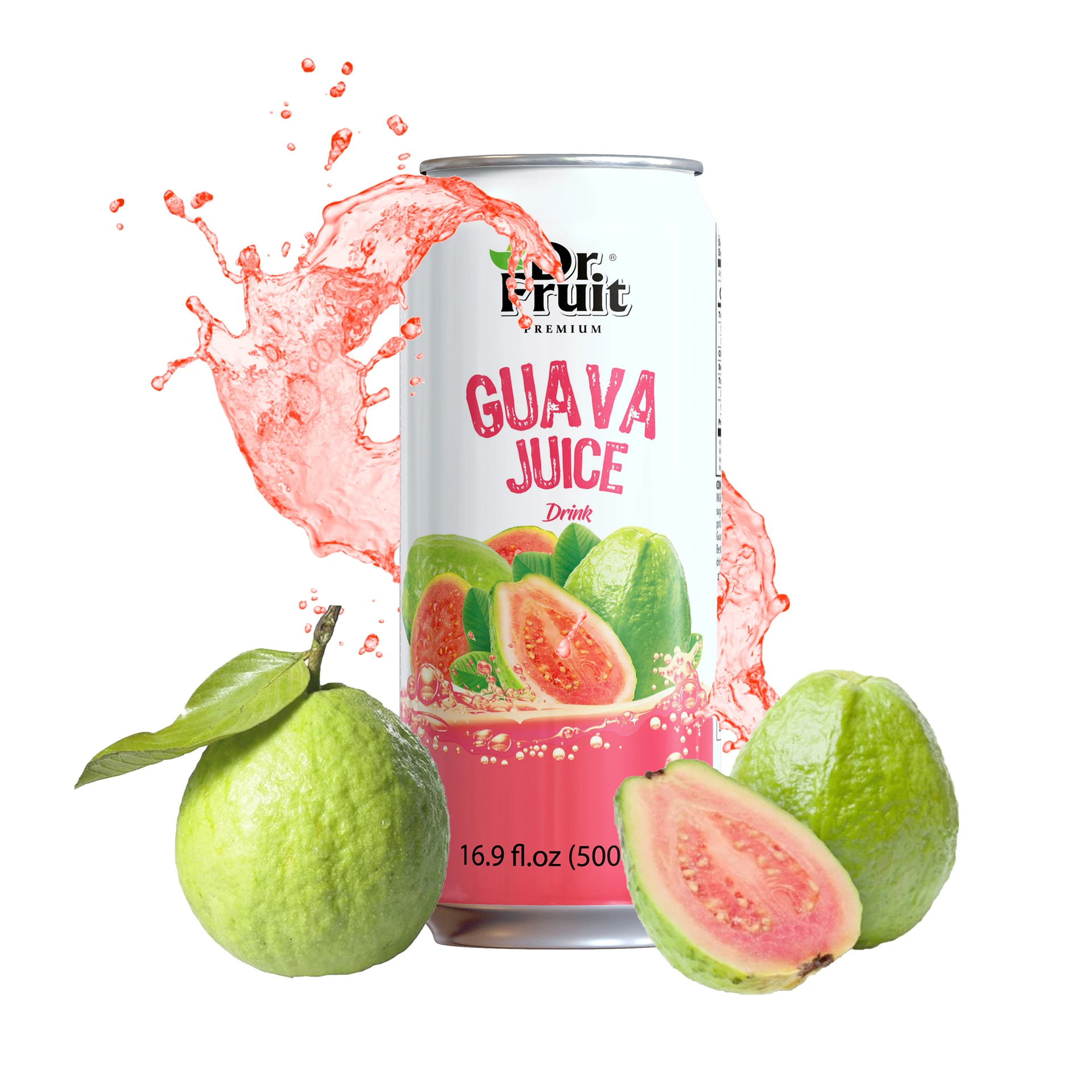 Dr. Фруктовый свежий тропический напиток из гуавы с мякотью OEM и ODM вьетнамский бизнес