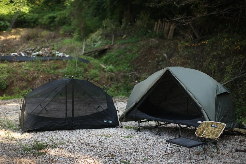 HELLOS coat tent New Arrival Hot Selling Korean 1person waterproof Outdoor tent Outdoor product outdoor camping gear