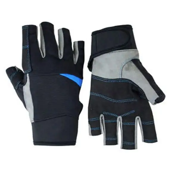 New Sailing Jet Ski Sailing Gloves Hot selling 3/4 finger less durable yachting fishing sailing gloves