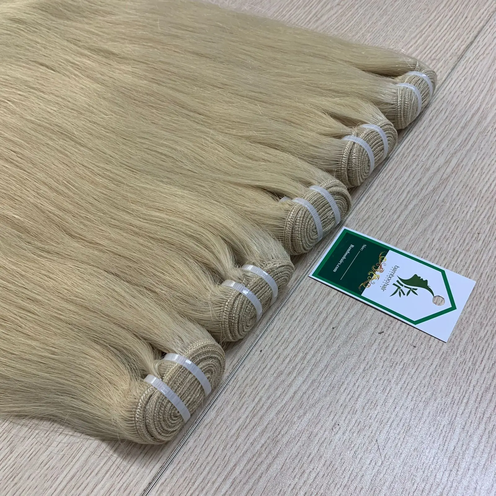Machine Weft Unprocessed Cuticle Aligned Virgin Human Hair Silk Double Hair Extensions Custom All Color