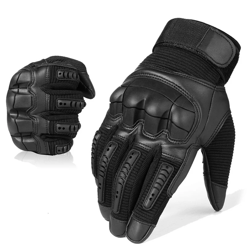 Full finger Racing Motorbike Motocross Protective Gear Motor Gloves leather Motorbike gloves