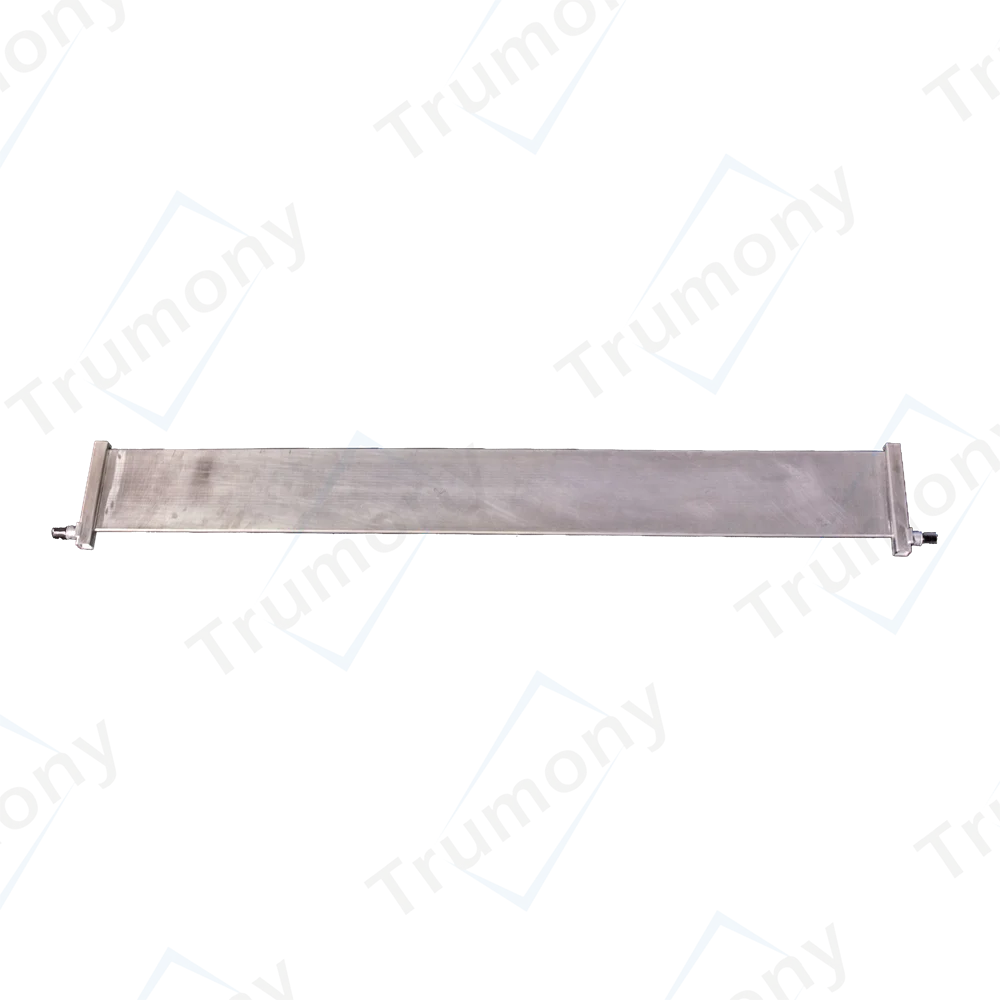 High heat dissipation performance microchannel tube bottom side cooling  battery module cooling stamping cooling plate